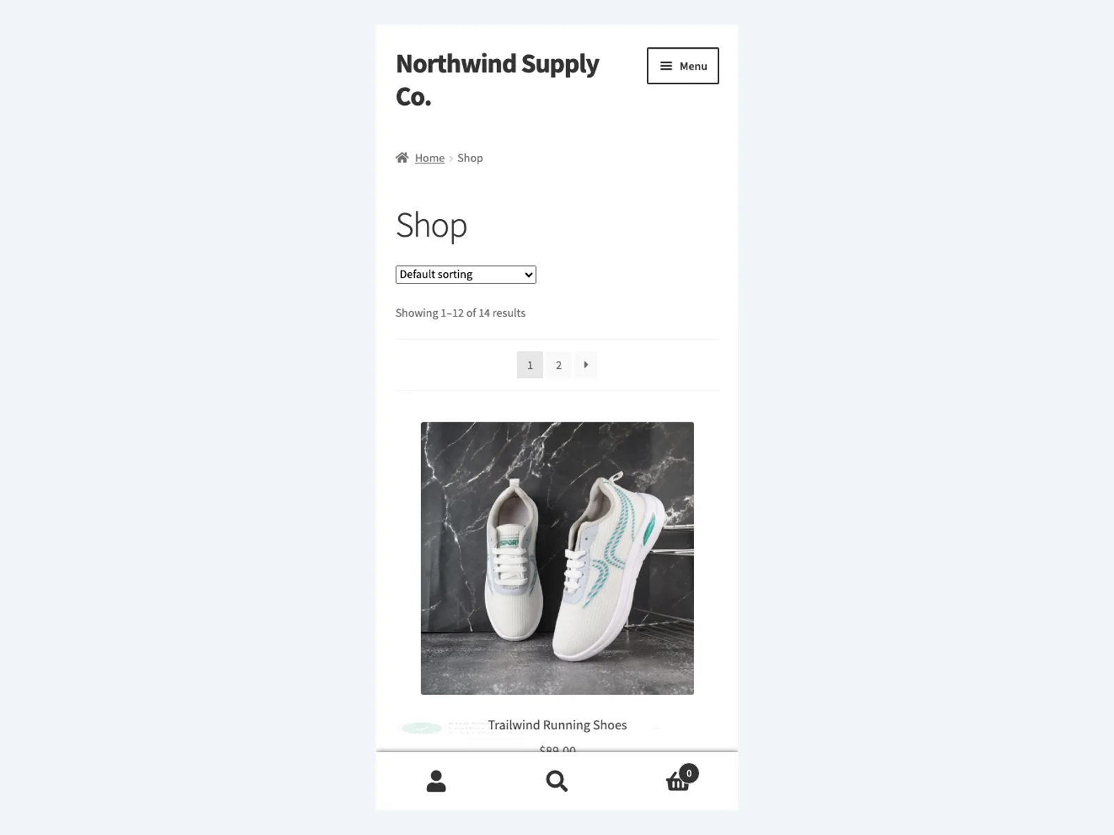 Social-proof popup on mobile