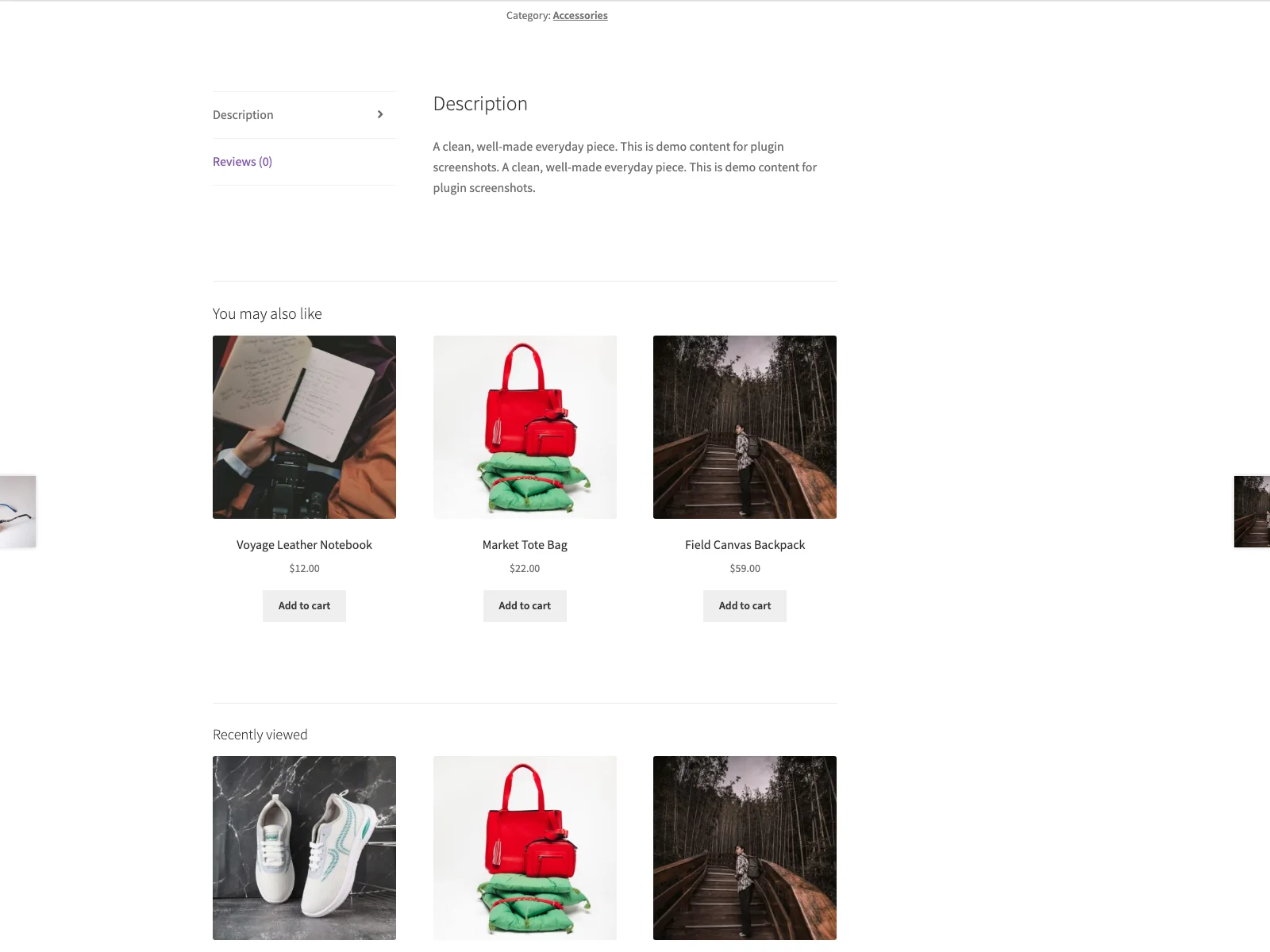 You-may-also-like-Block auf einer WooCommerce Produktseite